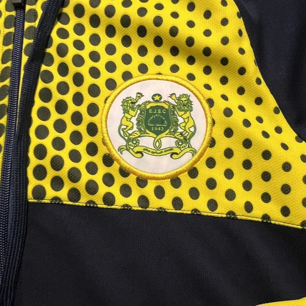 Nike EJSC‎ Etoile Soccer Track Yellow Jacket Men's Sz 18 L Casablanca Moroccan